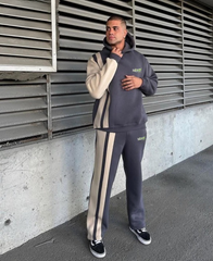 Men’s Premium Contrast Panel Tracksuit