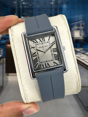 Roman Dial Silicone Strap Watch