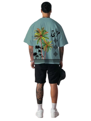 🌴 Mizaaj Palm Street Oversized T-Shirt