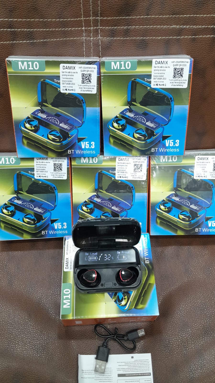 🌀 M10 DAMIX V5.3 True Wireless Earbuds