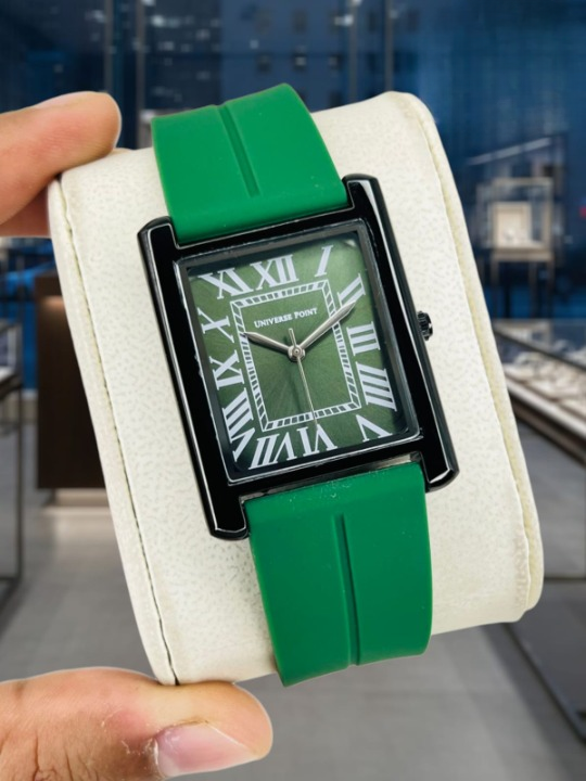 Roman Dial Silicone Strap Watch