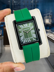 Roman Dial Silicone Strap Watch